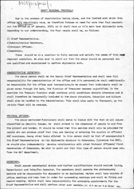 The First Four Should Comprise An Administrative Committee That Shall Draft An Annual Report For The Dia The Committee Shall Meet Fortnightly To Assess Progress And To Draft New Programmes