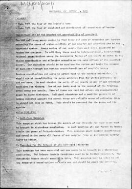 The Campaign To Make The Country Ungovernable And The Unworkability Of Anartheid Should Be Extended To Include Areas Where Our Indian Community Lives 1996 Is The Year Of Escalated And Coordinated Allround Mass Offensive